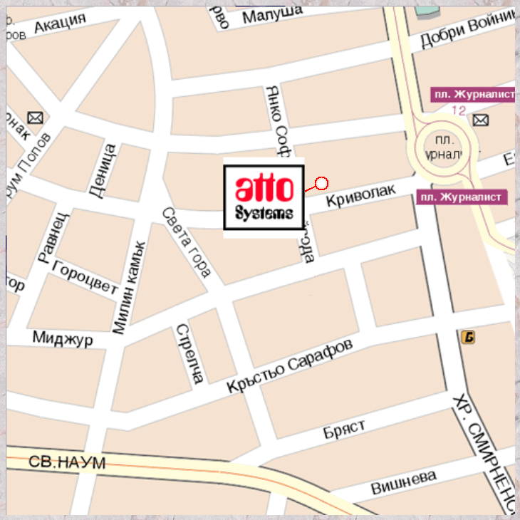 Office location in Sofia Bulgaria