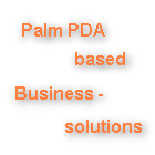 Palm PDA based Business-solutions