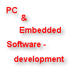 PC & Embedded Software-development